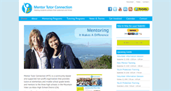 Desktop Screenshot of mentortutorconnection.org