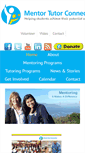 Mobile Screenshot of mentortutorconnection.org